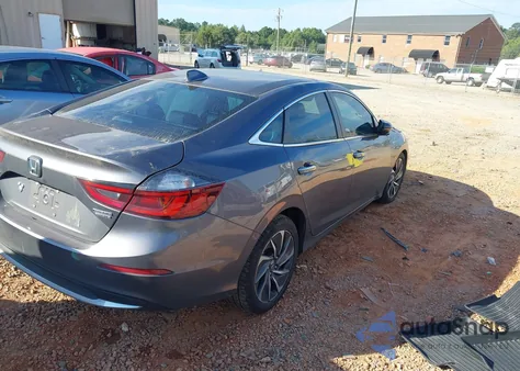 2022 Honda Insight Touring from USA, damaged, VIN 19XZE4F9XNE013682